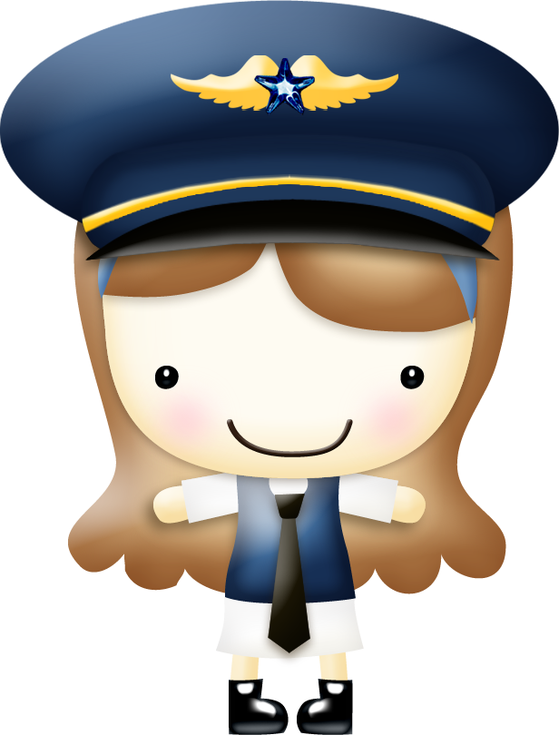 Album - Pilot Clipart (616x810), Png Download