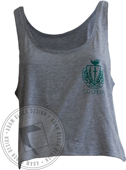 National Panhellenic Conference Crop Top - National Panhellenic Conference (464x585), Png Download