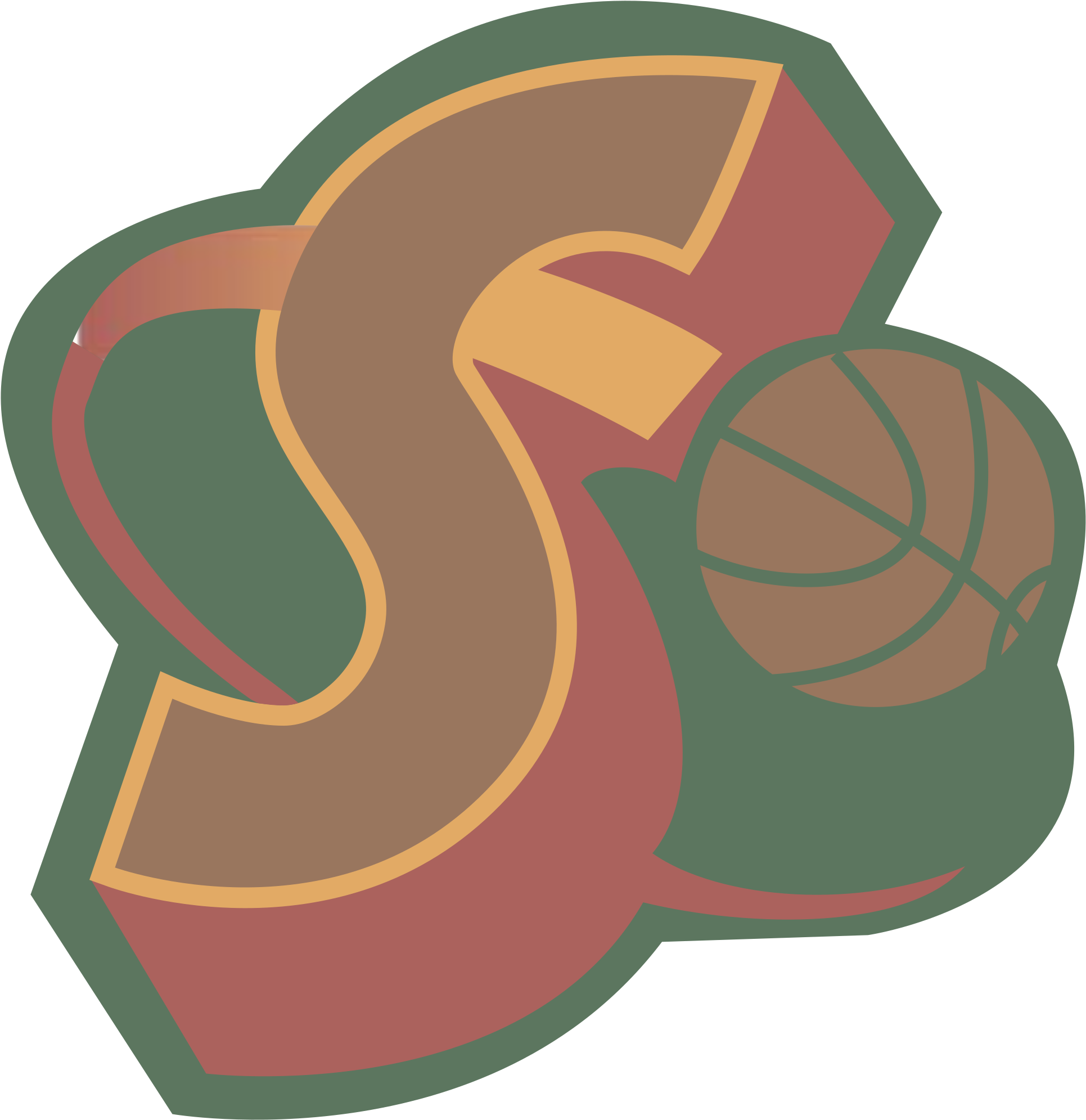 Seattle Supersonics Logo Png Transparent - Seattle Sonics Logo Transparent (2400x2400), Png Download