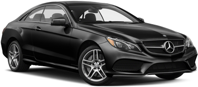 Mercedes Benz E Class Sedan - Transparent Black Mercedes Sedan (400x326), Png Download