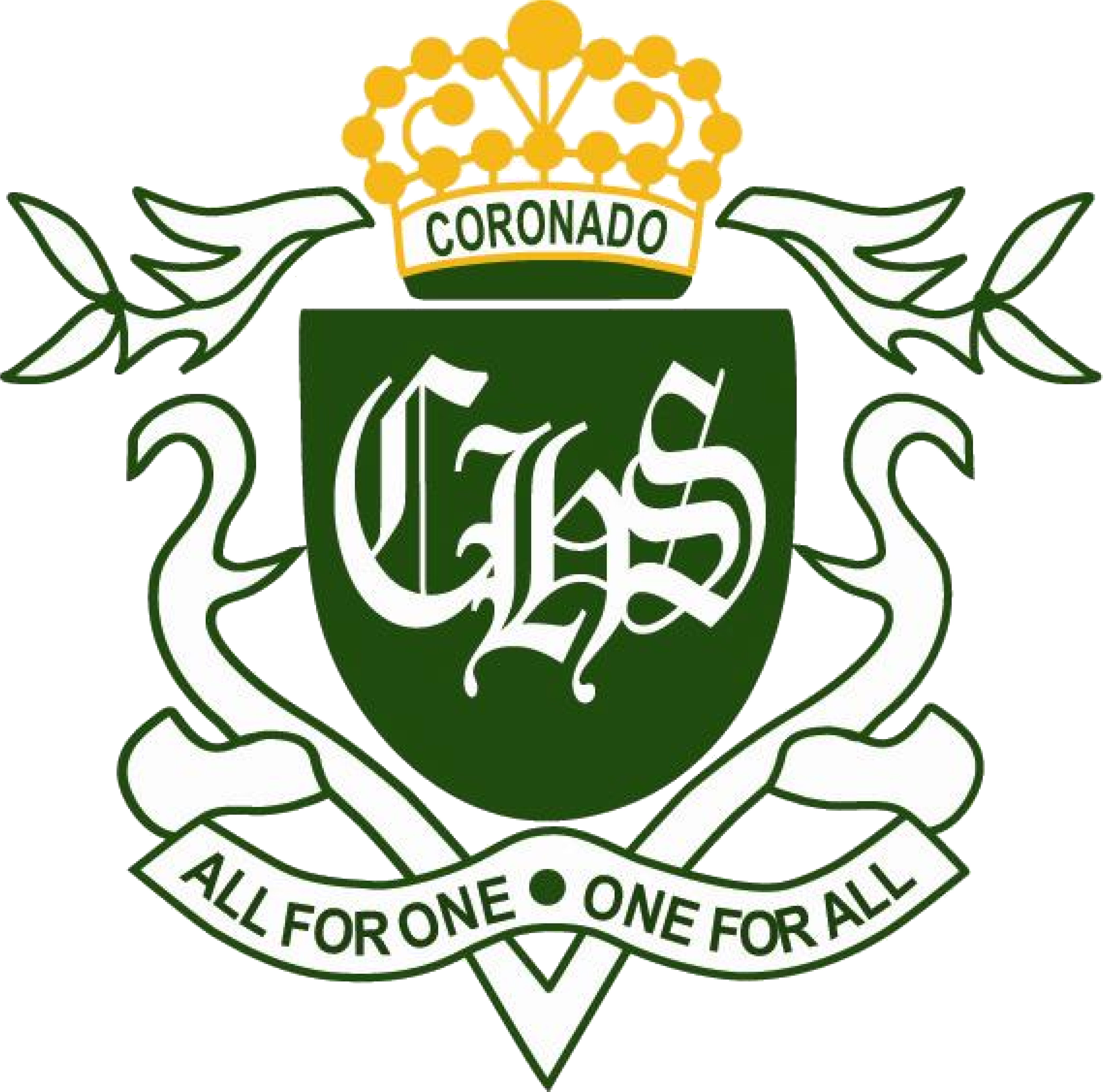 Coronado High School Logo - Coronado High School Islanders (4306x4137), Png Download