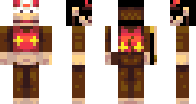 Minecraft Mario Skin (750x442), Png Download