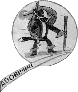 Fighter Squadron 22 Insignia, In 1955 - Snowboarding (334x393), Png Download