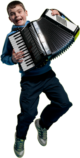 Accordion Players - Accordionist (326x536), Png Download