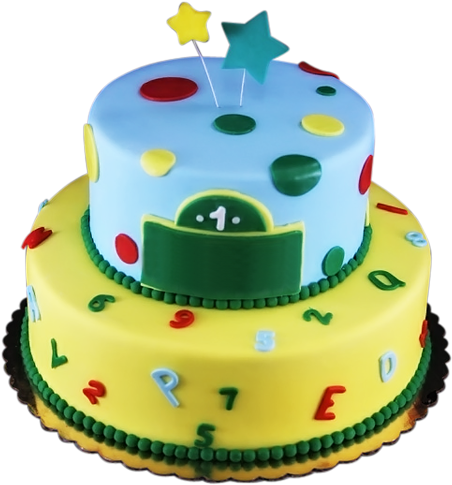 First Birthday Cake Png Image - First Birthday Cake Png (500x500), Png Download