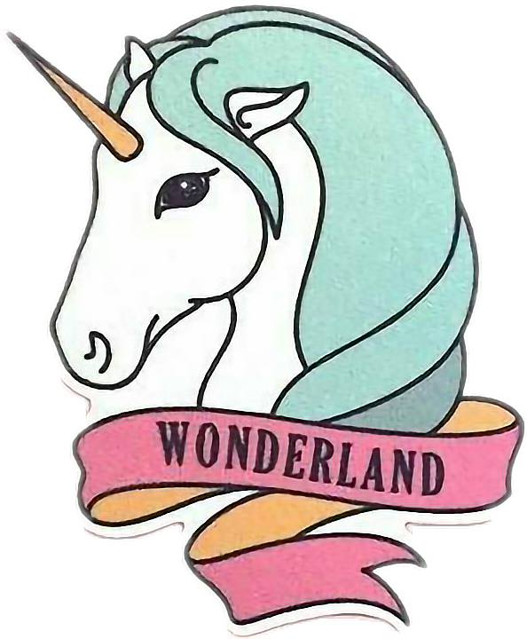 Clipart Unicorn Family - Unicorn Sticker Png (594x720), Png Download