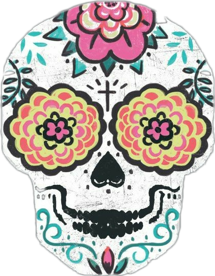 Report Abuse - Calavera (422x542), Png Download