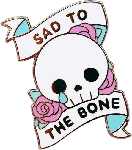 Tumblr Snapchat Aesthetic Filter Love Cute Skull Trend - Aesthetic Png For Snapchat (444x503), Png Download