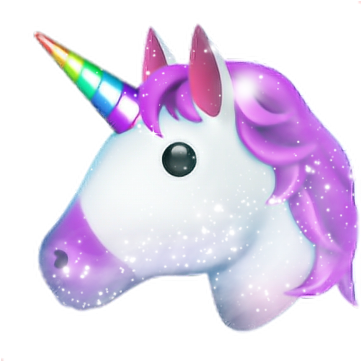Unicorn Emoji Emojis Glitter Horse Png Emojis Unicorn - Iphone Emoji Png Animal (432x432), Png Download