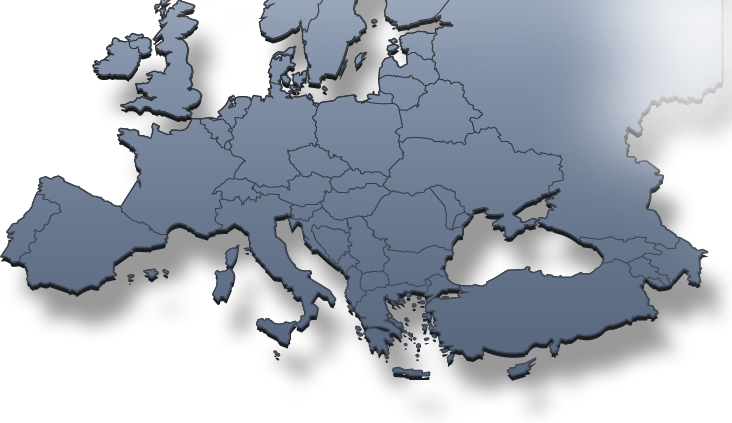 Coolux Europe - Europe (732x423), Png Download