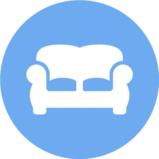Living Room Icon Png - Linkedin Logo Png Circle (665x667), Png Download