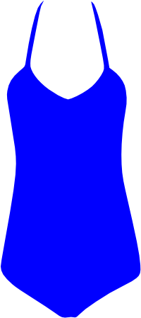 Small - Swimming Costume Clipart (366x593), Png Download