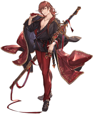 Percival A - Granblue Fantasy Characters Png (480x400), Png Download