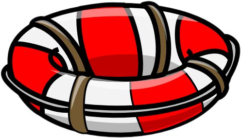 Life Preserver Clip Art (500x340), Png Download