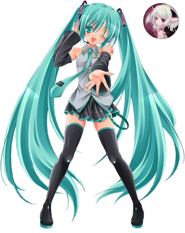 Png-manga - Hatsune Miku (826x1000), Png Download