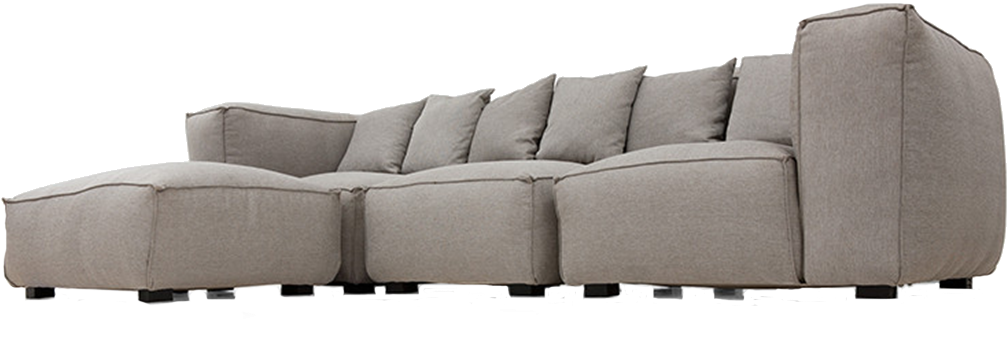 Sofa Png - Couch (1033x387), Png Download