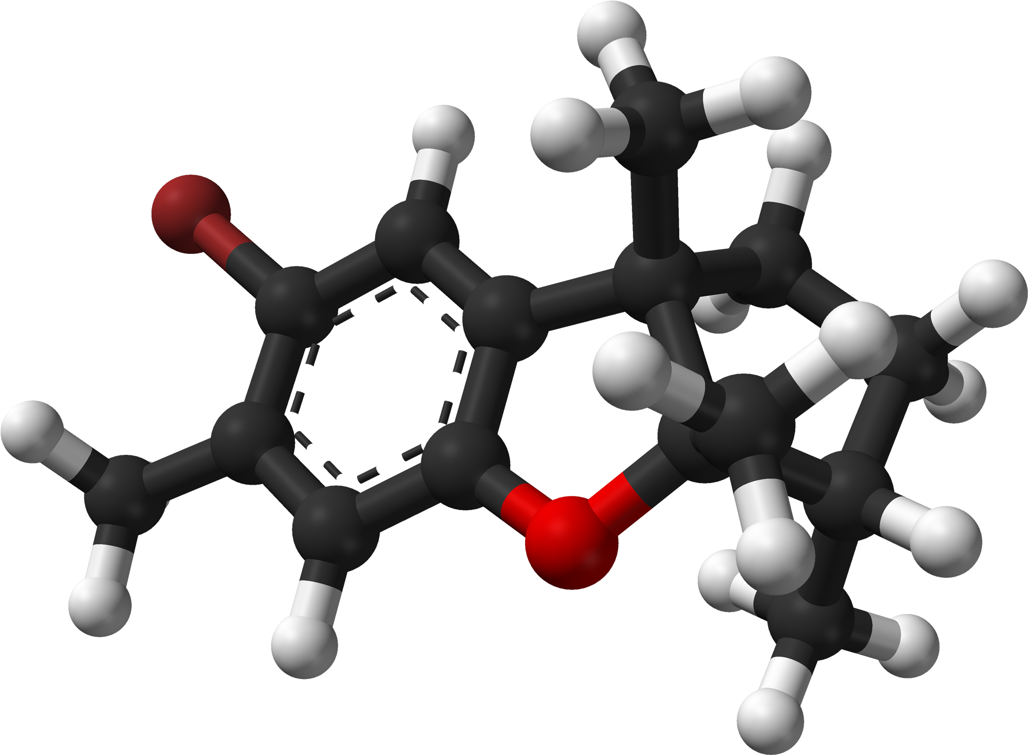 Aplysin Spartan Pm3 3d Balls - Molecule (2150x1618), Png Download