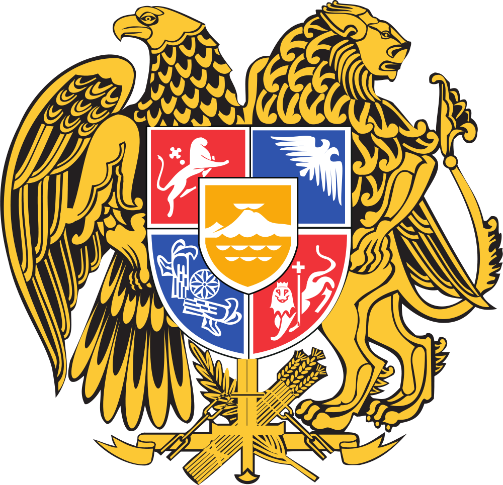 Coat Of Arms Of Armenia - Armenia Coat Of Arms (1000x965), Png Download