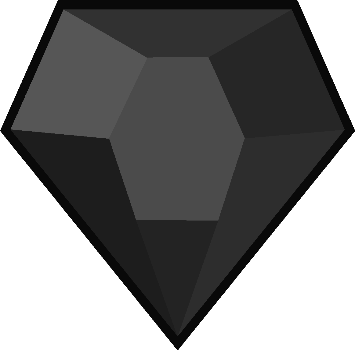 Blackdiamond Gem - Portable Network Graphics (1280x1280), Png Download