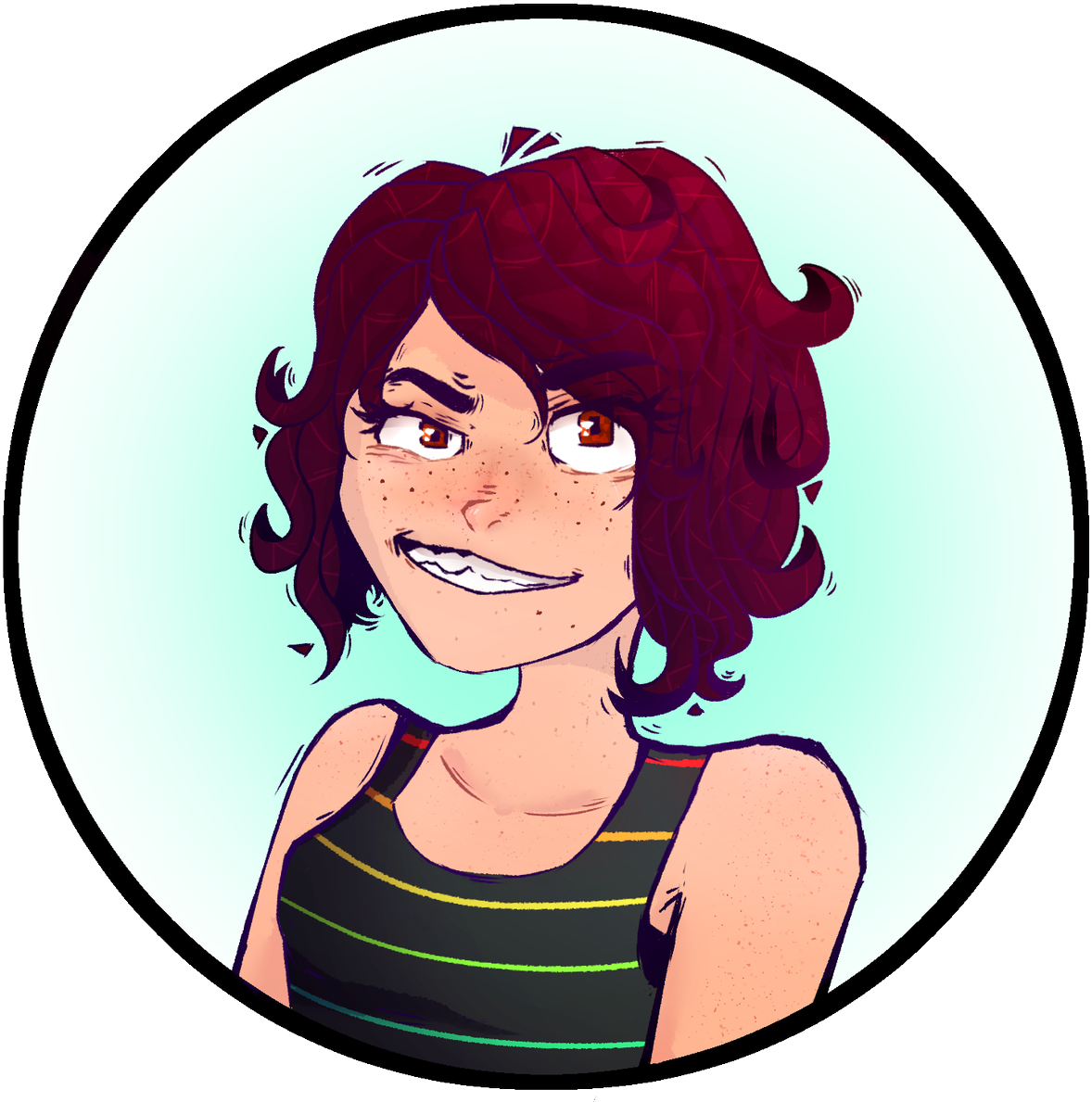 Gay Disaster Baby™ @mosssipoptart - Cartoon (1198x1200), Png Download