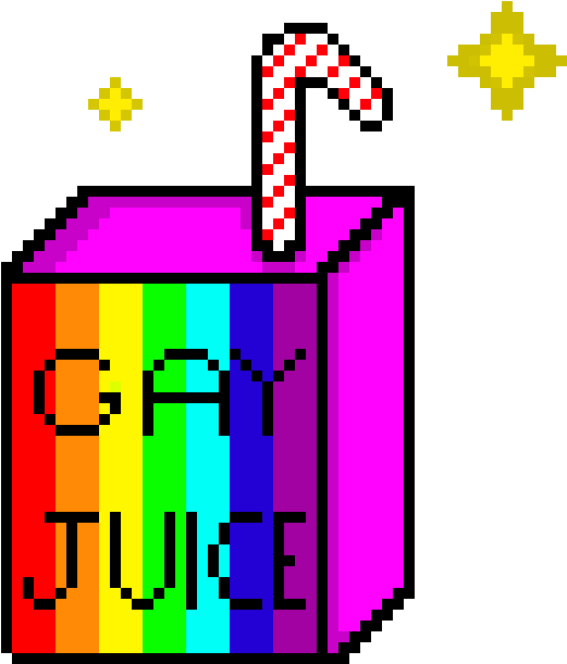 Gay Juice - Gay (550x630), Png Download