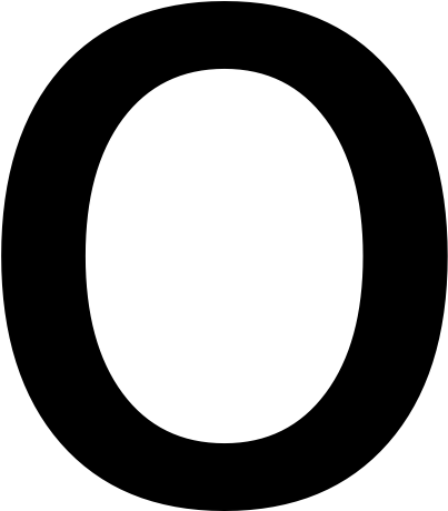 Letter O Transparent (600x600), Png Download