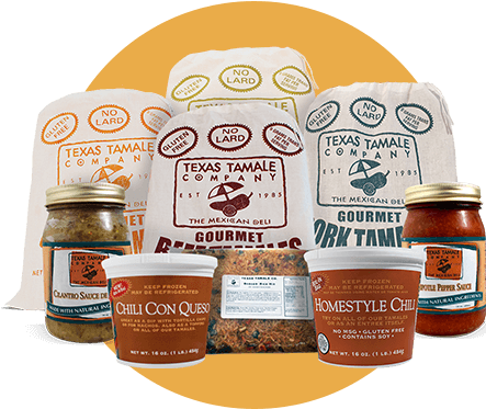 Pick Up Some Party Favors - Texas Tamale Assorted Tamale And Chili Family Pack (442x398), Png Download