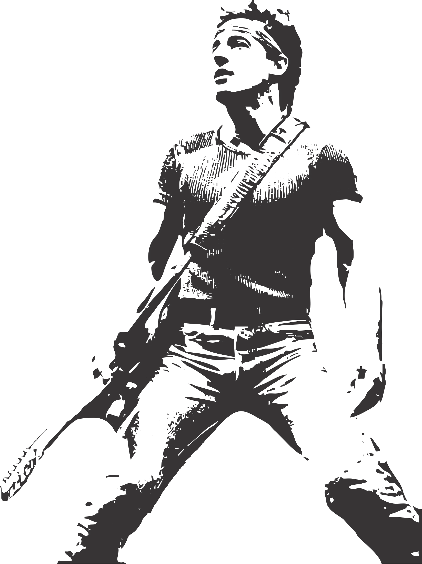 Bruce Springsteen Baby One Piece, Toddler T Shirt - Bruce Springsteen Black And White (1646x2196), Png Download