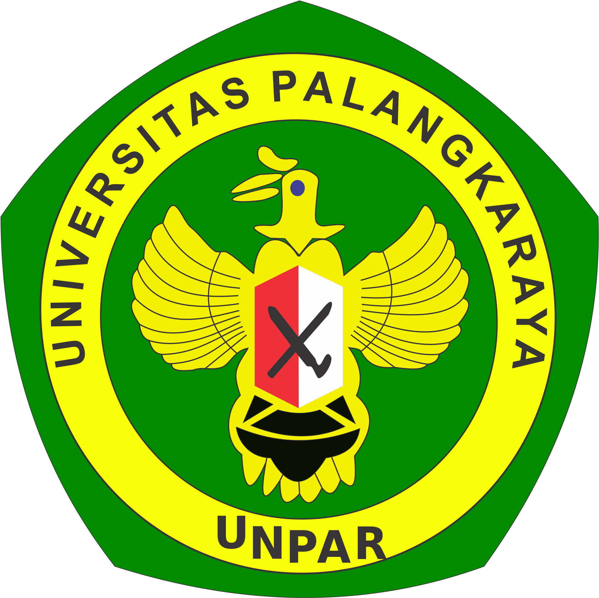 Us Flag Icon Png - University Of Palangka Raya (2000x2000), Png Download