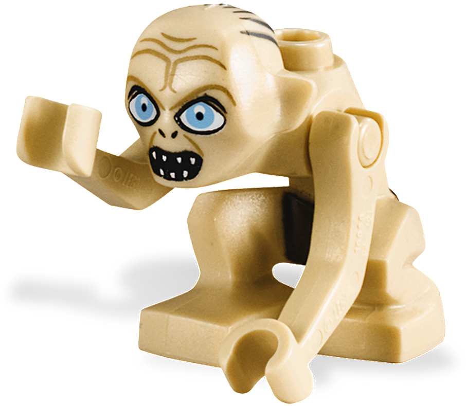Gollum Fig - Lego 9470 (907x804), Png Download