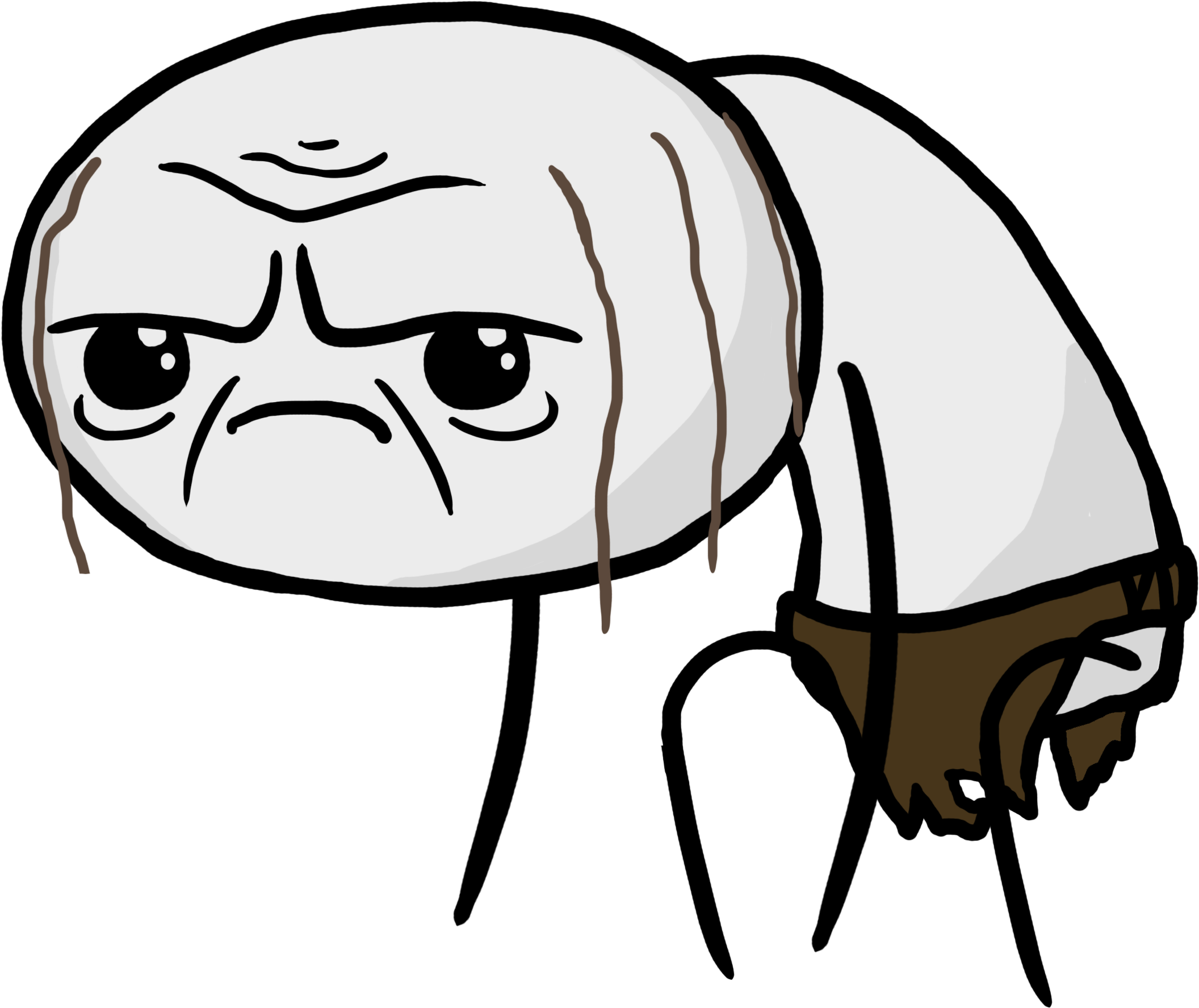 Gollum - Cartoon (3000x3000), Png Download
