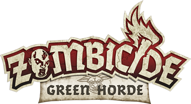 Zombicide Green Horde Logo (652x349), Png Download