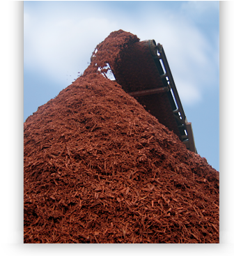 Colored Landscaping Mulch Production From Jmb Logistics - Mulch (344x366), Png Download