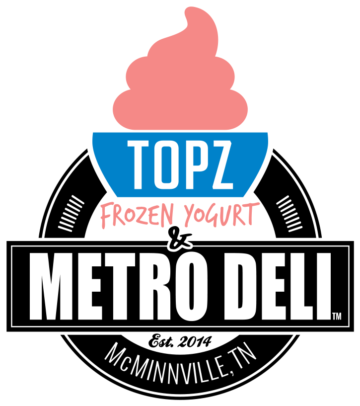 Topz Frozen Yogurt - Yogurt Logo (742x833), Png Download