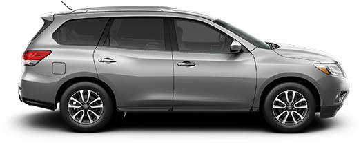 2016 Nissan Pathfinder Brilliant Silver - 2016 Nissan Pathfinder Grey (550x230), Png Download