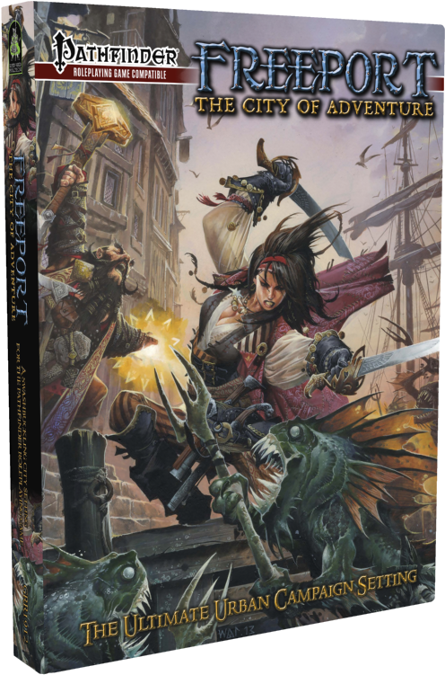 The City Of Adventure For The Pathfinder Rpg - Freeport: The City Of Adventure For The Pathfinder (778x778), Png Download