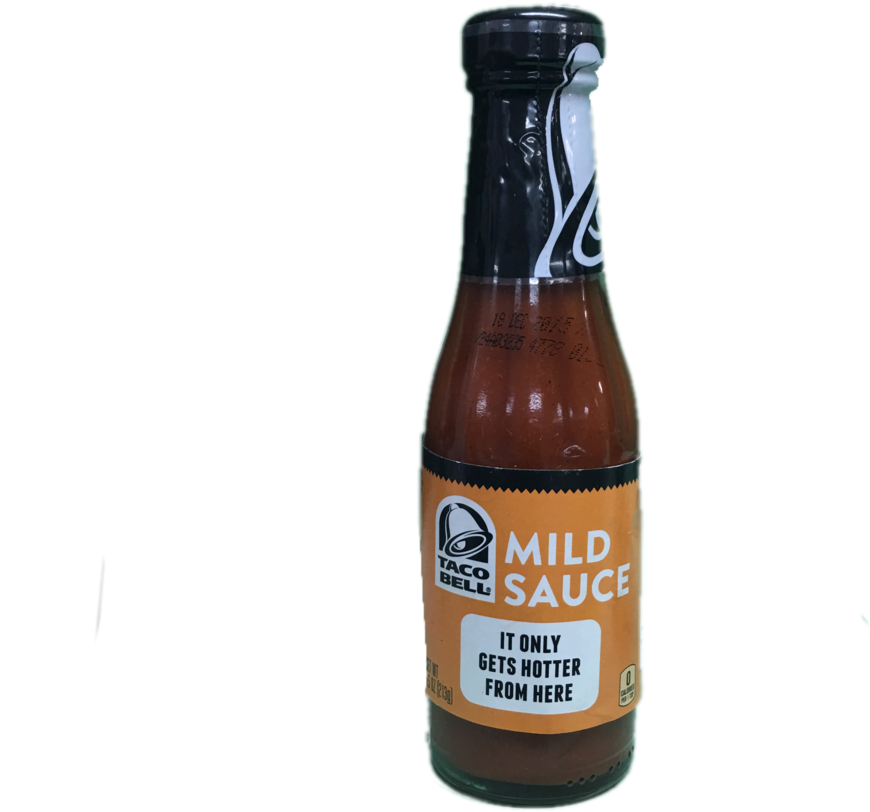 Taco Bell Mild Taco Sauce (1000x1333), Png Download