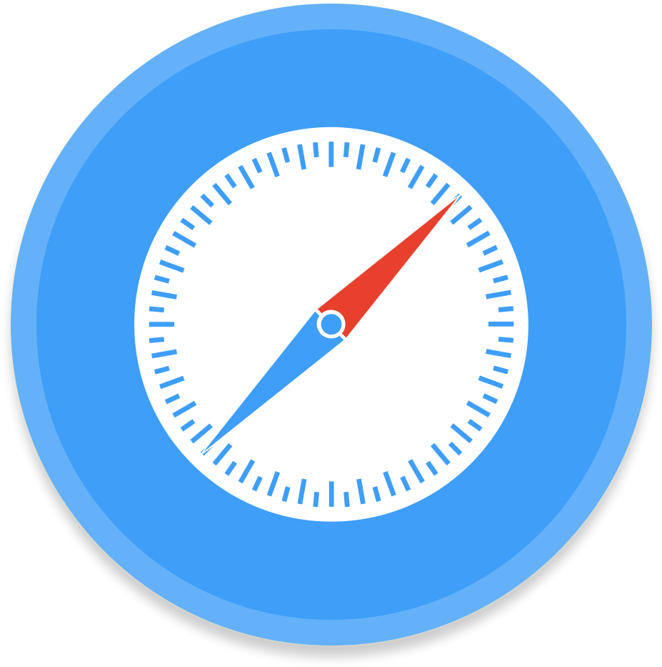 1024px Png - Macbook Safari Logo Png (1024x1024), Png Download