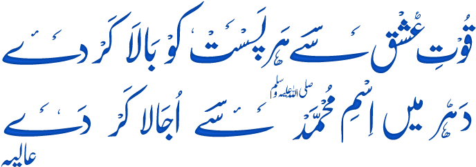 Islamic Poetry - Islamic Poetty Calligraphy (700x250), Png Download