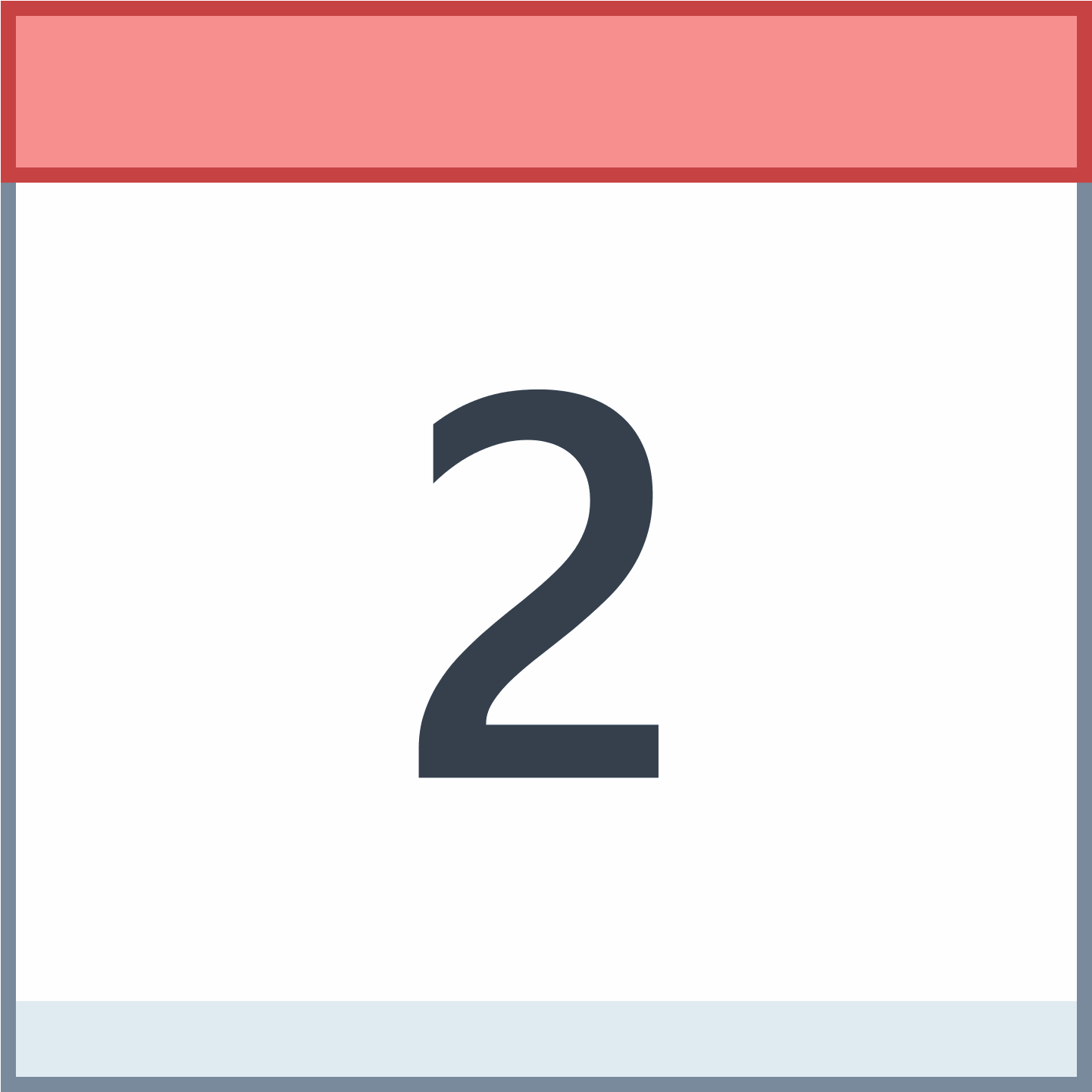 Calendario 2 Icon - Icon (1600x1600), Png Download