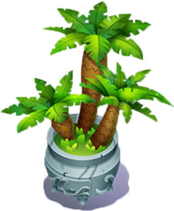 Potted Palms - Houseplant (465x465), Png Download