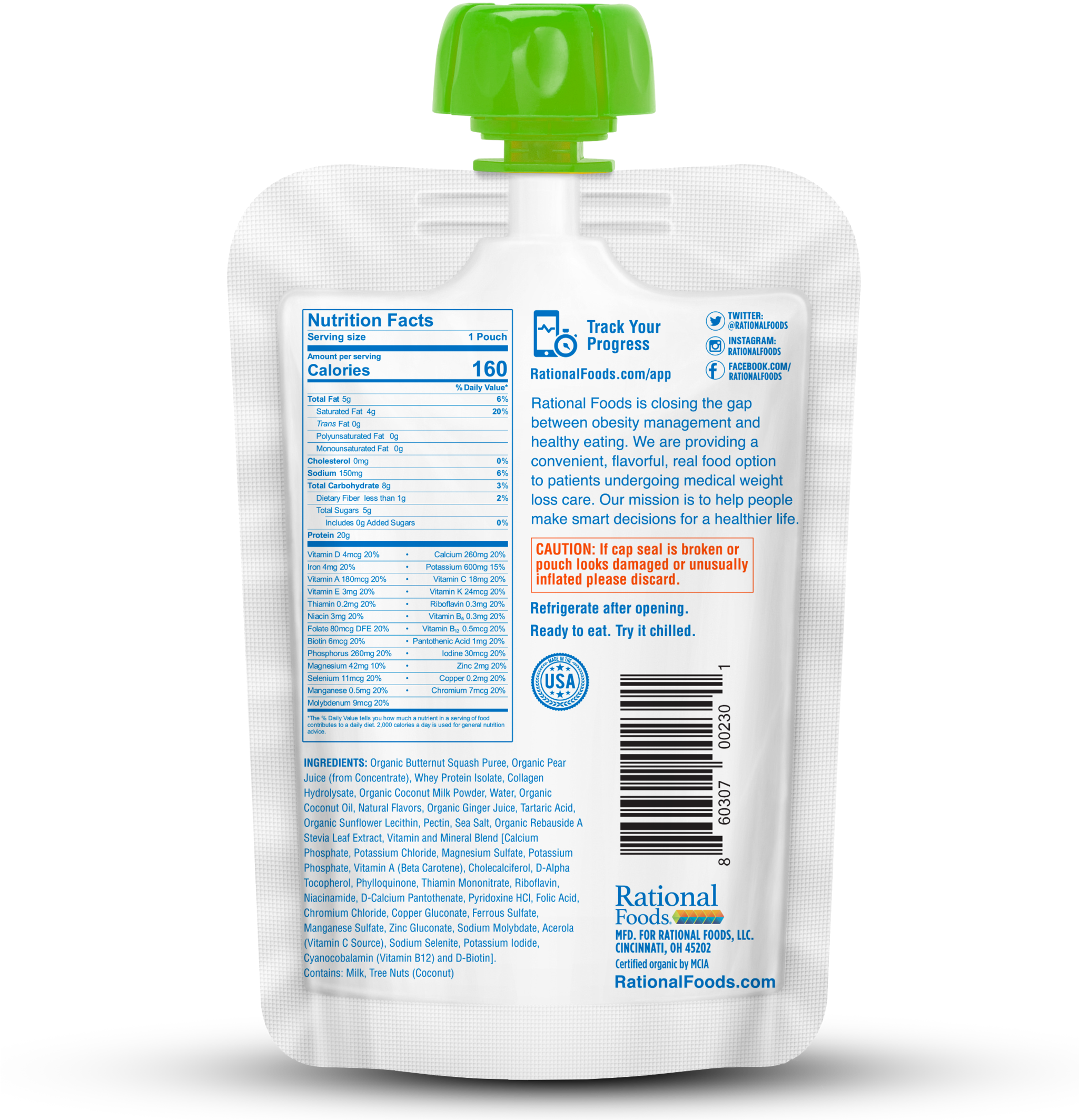 Butternut Squash, Pear & Ginger - Plastic Bottle (2048x2361), Png Download