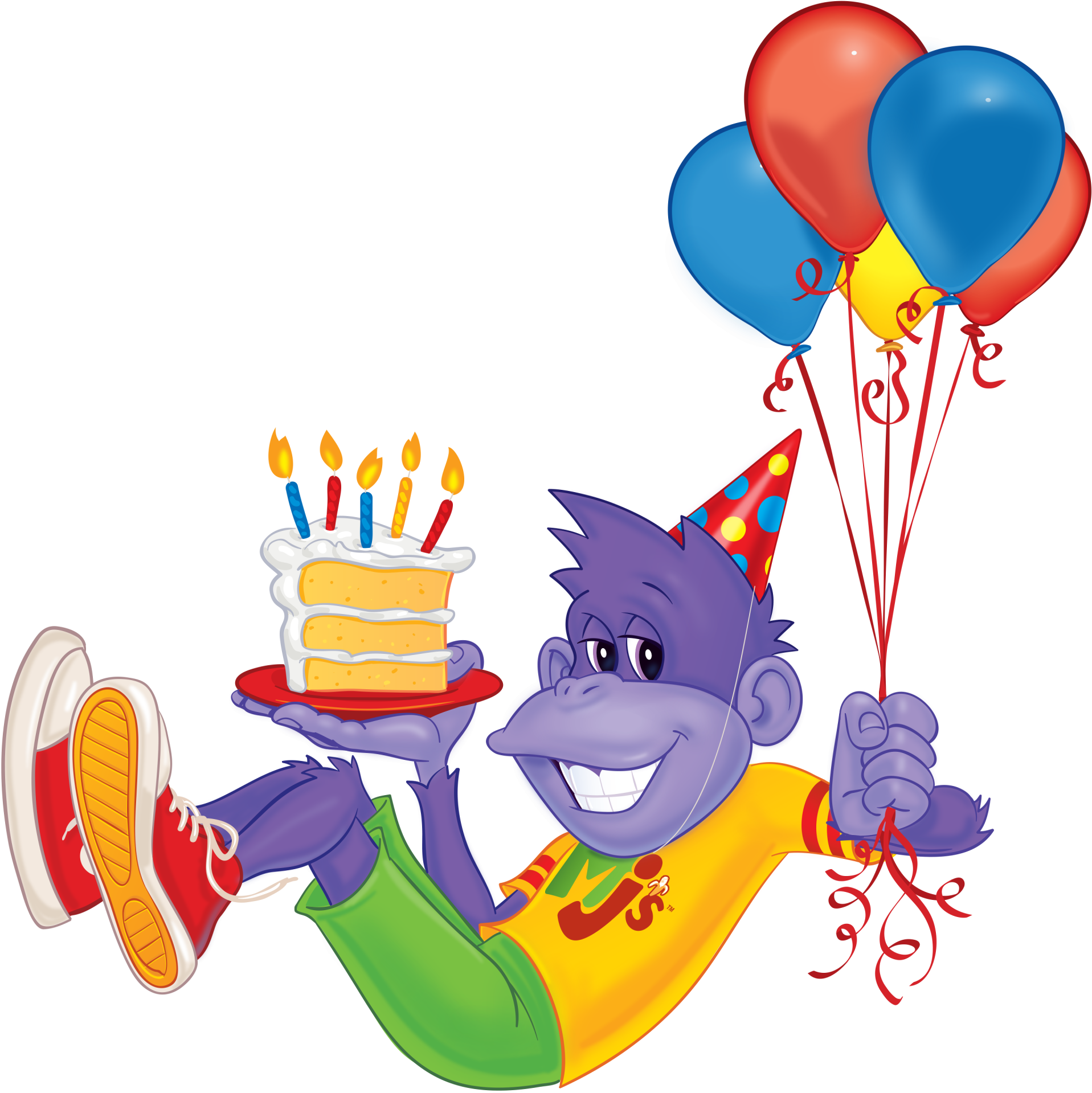 Monkey Joe's In Charlotte Is Throwing A Birthday Bash - Monkey Joe's (2000x1974), Png Download