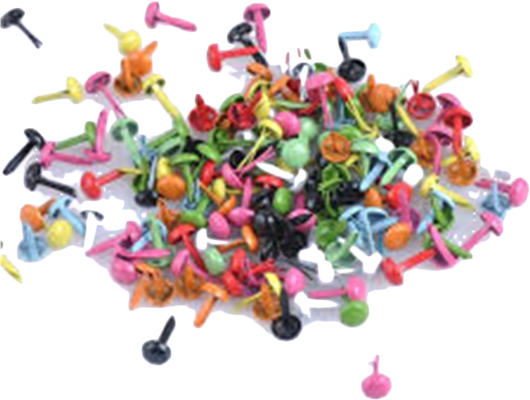 Pins - Brass Fastener (1063x1063), Png Download