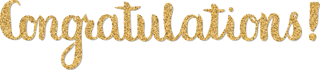 Nama Turkey Scholarship Foundation - Golden Congratulations Text Png (1024x225), Png Download