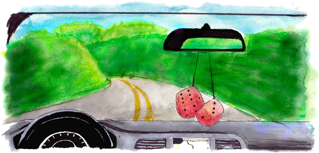 Chelsea Newman Car - Visual Arts (640x314), Png Download