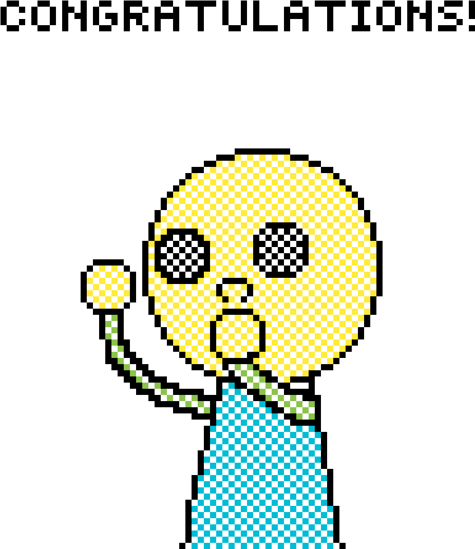 Congrats Gif - Cartoon (1200x1200), Png Download
