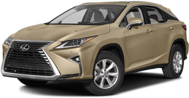 2016 Lexus Rx Gold - Gold Lexus Rx 350 (640x340), Png Download
