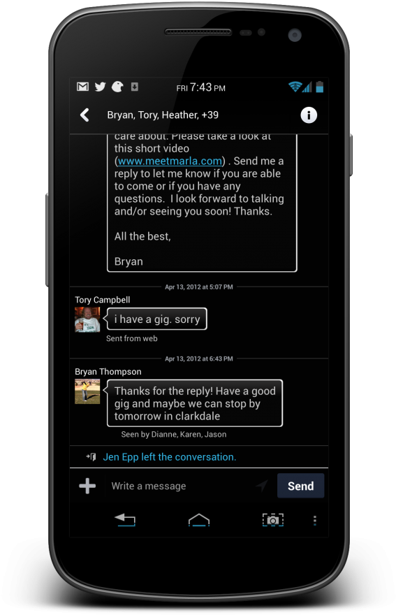 Messenger Logo Transparent Png - Black Fb Messenger Apk (589x1024), Png Download