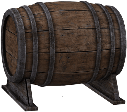 Free Png Barrel Wine Png Images Transparent - Wooden Keg Transparent (850x638), Png Download